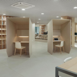 Box acoustique open space