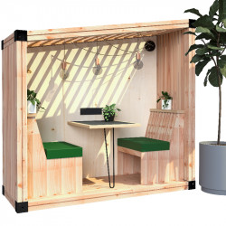 Cabine bureau 2 personnes