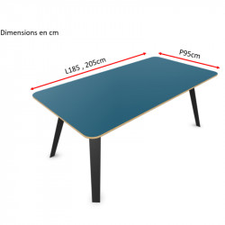 Grand bureau de direction dimensions