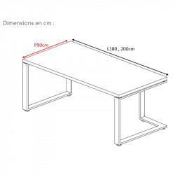 Bureau direction dimensions