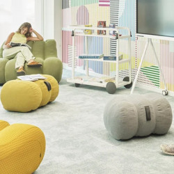 Pouf confortable de bureau