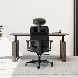 Chaise ergonomique avec bureau design