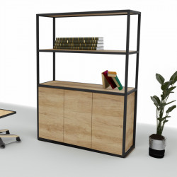 Bibliothèque de rangement pour bureau