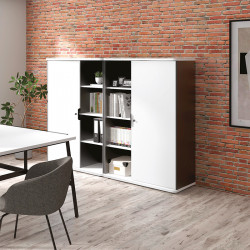 Armoire professionnelle H146cm ouverte