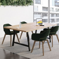 Table de réunion en bois design