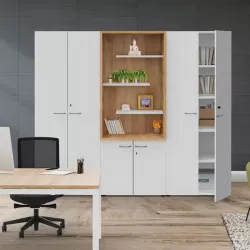 Armoire avec alcôve bureau