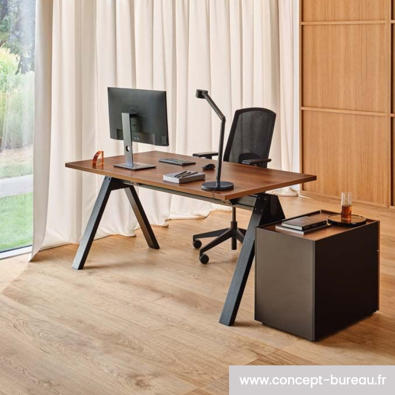 Bureau de direction professionnel bois