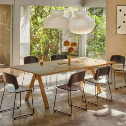Table réunion en bois design