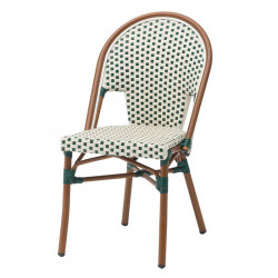 Chaise de terrasse en polyrotin