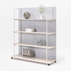 Étagère de bureau droite professionnelle