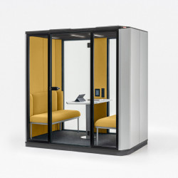 Cabine acoustique pour 4 personnes