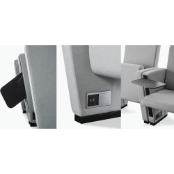 Siège et fauteuil pour amphithéâtre