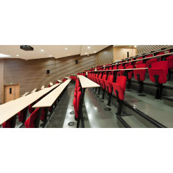 Fauteuil auditorium en tissu