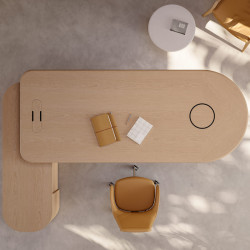 Bureau avec électrification