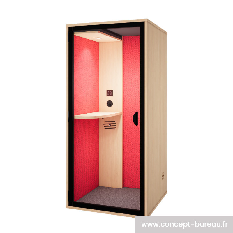 Cabine acoustique 1 personne Essentielle S - Buronomic
