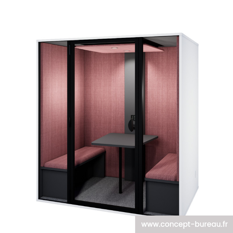 Cabine acoustique 4 personnes Essentielle L - Buronomic