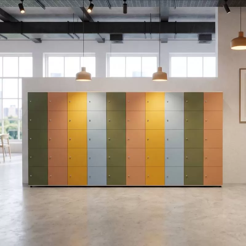 Casiers de rangement open space pour startup