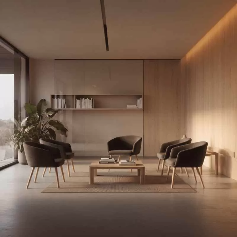 Fauteuil d'accueil professionnel