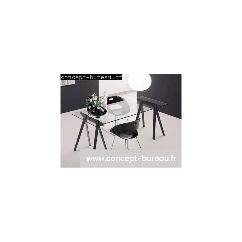 Tables de reunion en verre Stand Tables de reunion en verre Stand