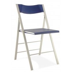 Chaise pliante Argal coloris bleu