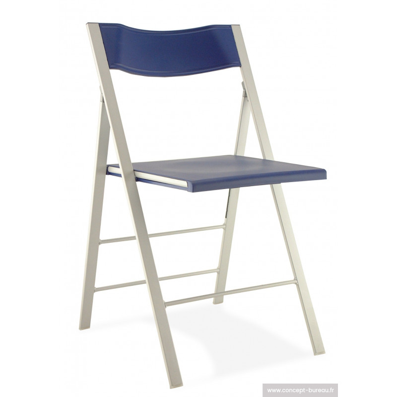 Chaise pliante Argal coloris bleu