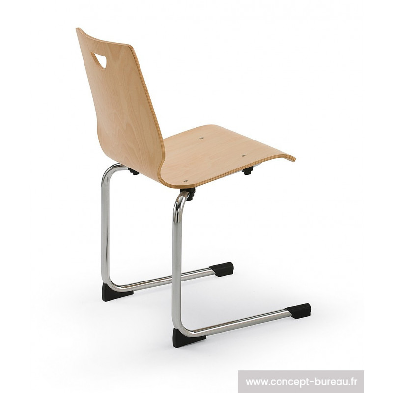 Chaise coque en bois SITZ, Chaise coque en bois SITZ,