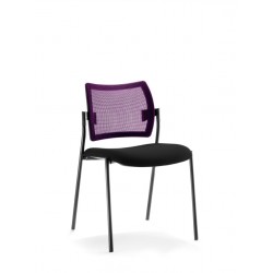 Chaise multi-usages TOURZELLE résille violette