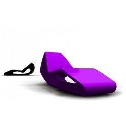 Chauffeuse de détente ORGANIC - violet