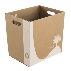 Corbeilles à papiers 100% recyclé - lot de 20