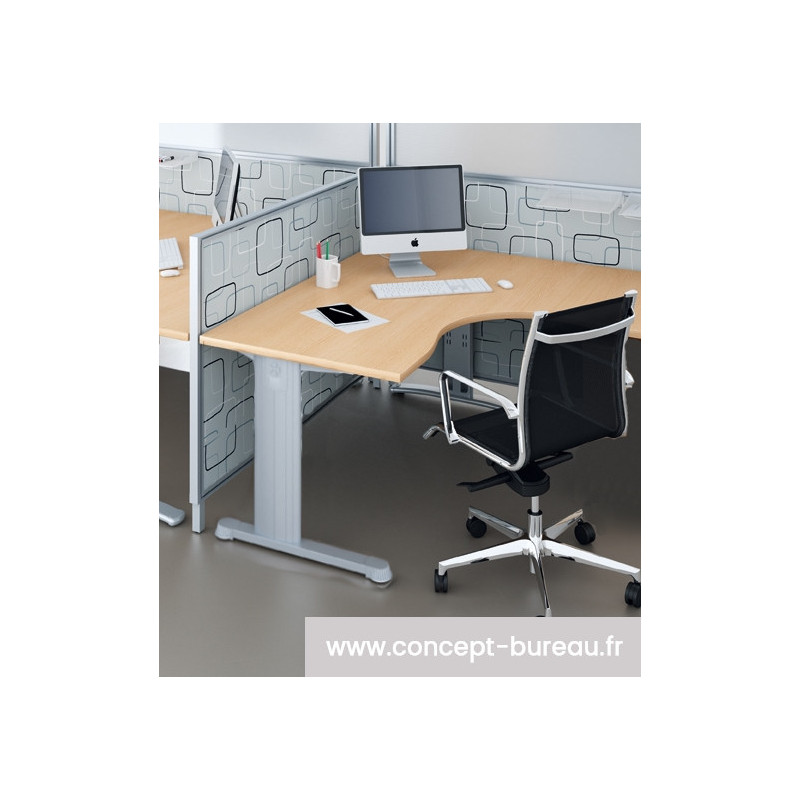 Bureau individuel compact symétrique 90° PRIMUM Bureau individuel compact symétrique 90° PRIMUM