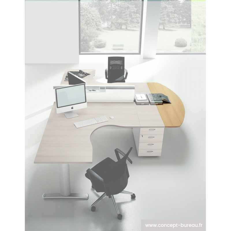 Extension 1 2 Lune Pour 2 Bureaux Face A Face Primum