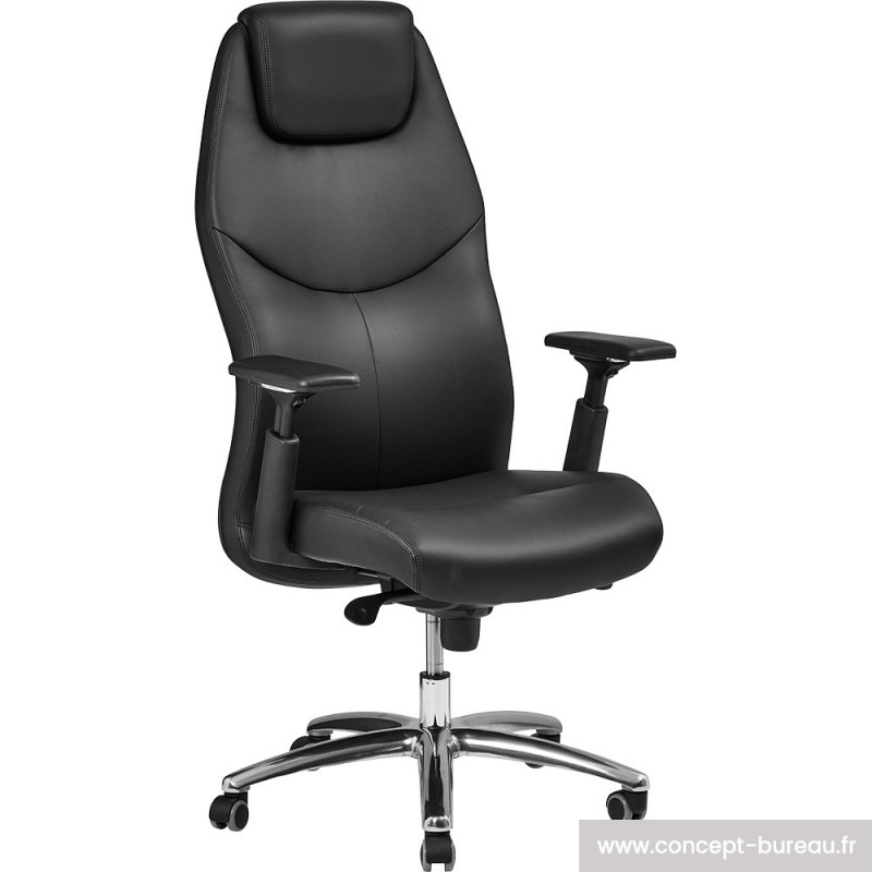 Fauteuil imitation cuir TREK