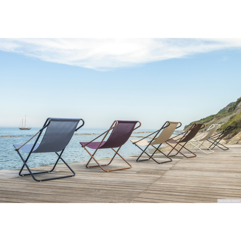 Chaise de détente violet,gris,noir,noisette Chaise de détente violet,gris,noir,noisette