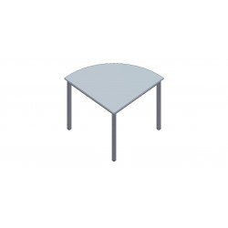 Table d'angle pour espaces collectifs 