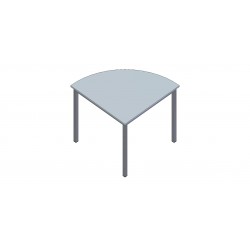 Table d'angle pour espaces collectifs 