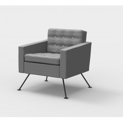 Sofa de reception gris