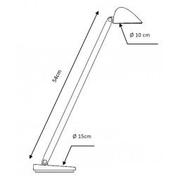 Lampe pour activités de travail ou de repos 