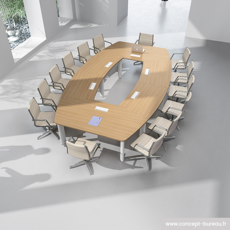 Table de reunion stratifie Fregate