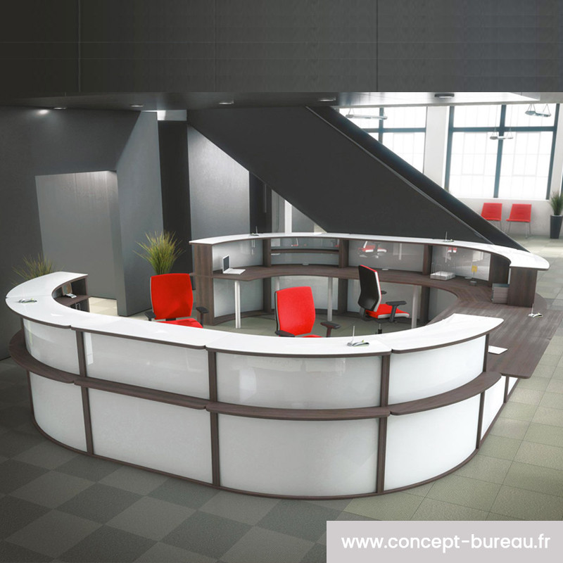 Banque d'accueil design Banque d'accueil design