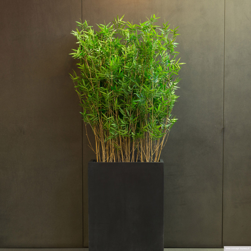 Plante verte artificielle pour bureau BAMBOU Plante verte artificielle pour bureau BAMBOU