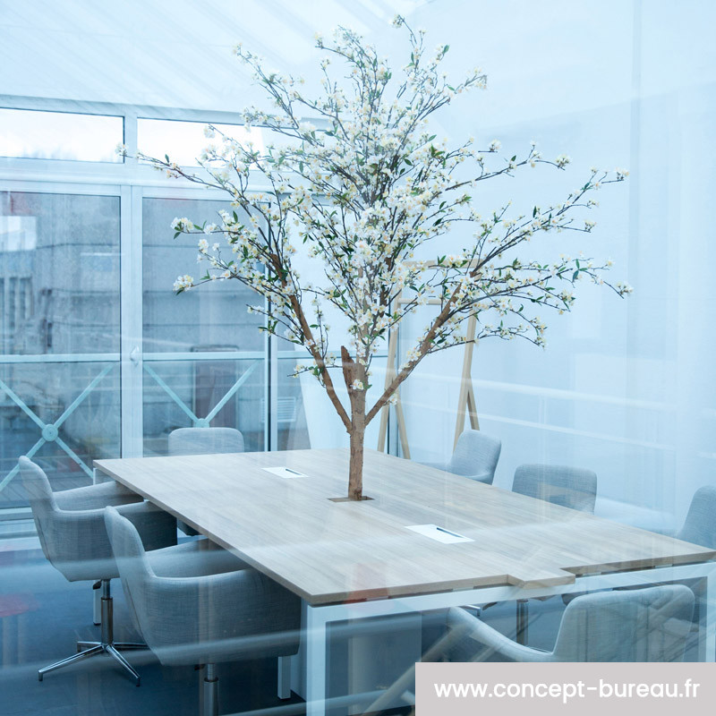 Arbre artificiel pour le bureau  - CERISIER