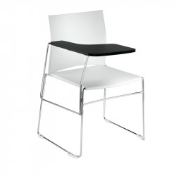 Chaise avec écritoire