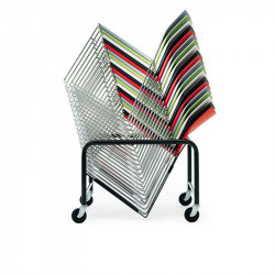 Chariot pour chaise tablette écritoire
