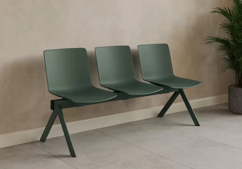 Sièges confortables pour salle d'attente médicale