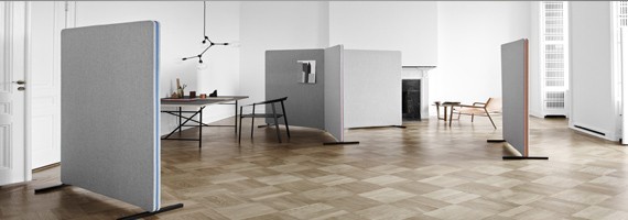 Mobilier acoustique bureau : cloison