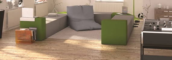 Mobilier espace détente: pause au travail et mobilier design