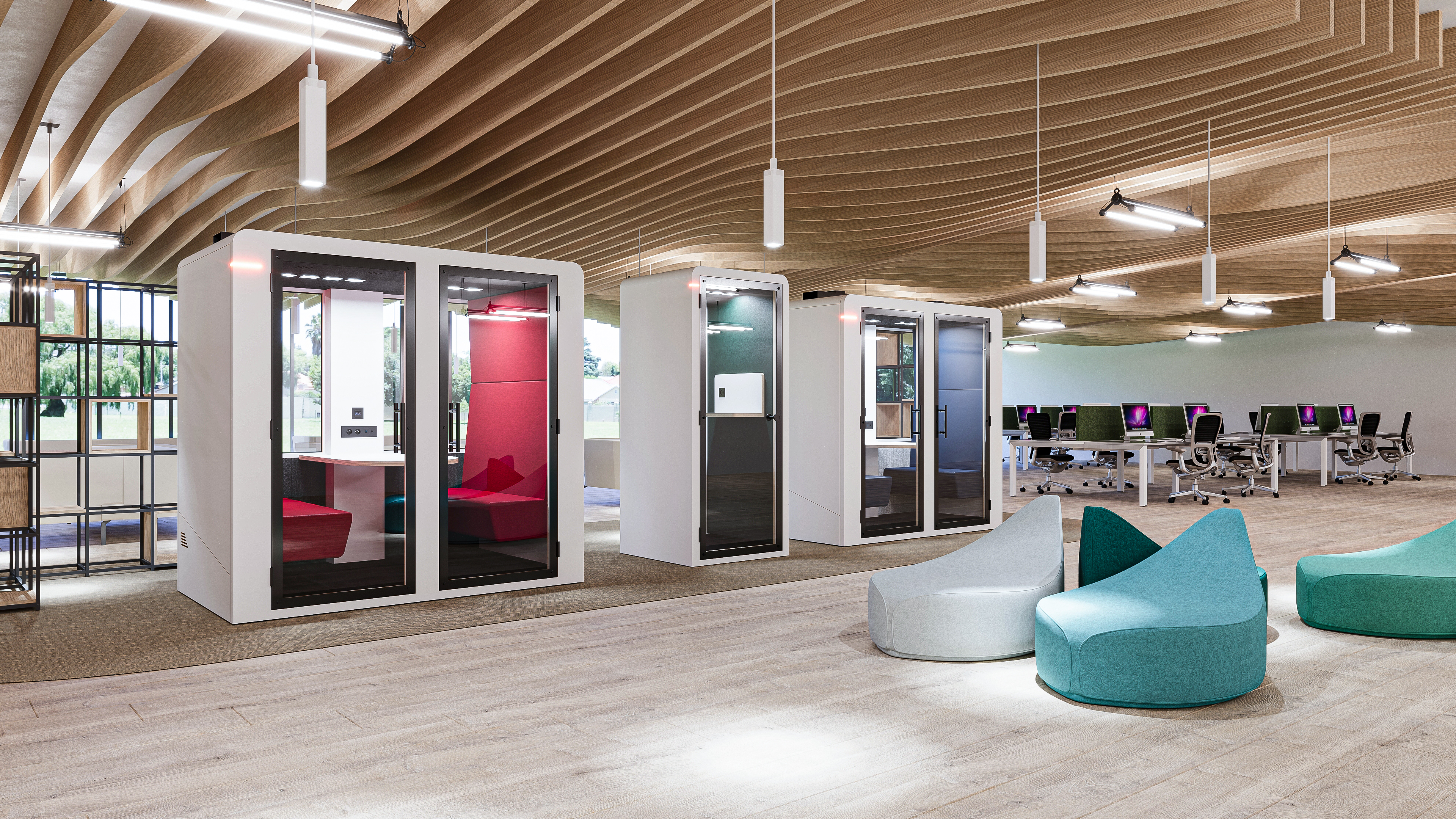 Cabines acoustiques pour open space