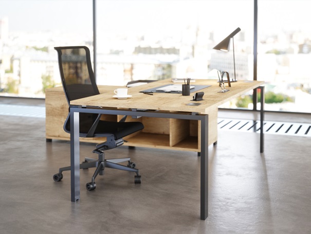 Bureau direction style industriel