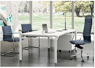 Bureau direction blanc
