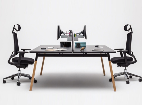 Bureau double open space